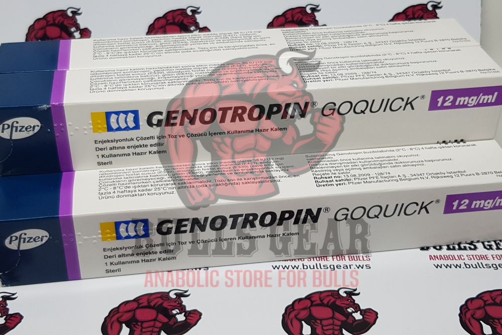 5 x Genotropin 36iu (Somatropin-HGH 12mg)