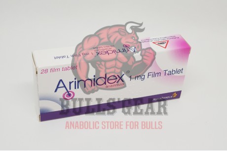 5 x Arimidex 1mg (Anastrozole - 140 tabs)