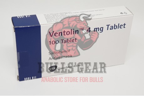 Ventolin 4 Mg. (Salbutamol)